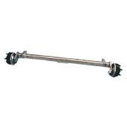 Full Beam Braked Axle: 1000kg - 4x5.5"pcd