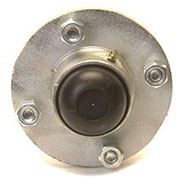 Hub: 4x4"pcd - 1"dia.stub - Plated