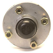 Hub: 4x4" pcd - 25mm dia.stub