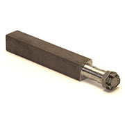 Un-Braked Stub Axle: 1"dia. 35mm Square