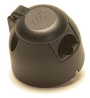 7 pin (12n) Socket: Black