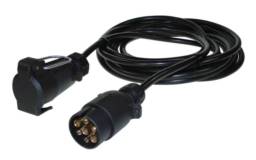 Trailer N Type Extension Lead 3M: 12v