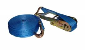 Ratchet Strap with J Hooks: 8M 5000kg