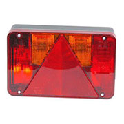 Radex 6 Way Lamp inc.No.Plate: Nearside