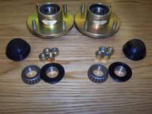 Trailer Hubs 4 Stud 4" PCD (pair)