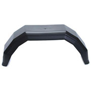Plastic Mudguard: 8" - 140mm x 490mm