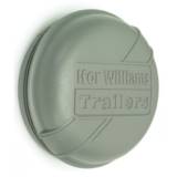 Ifor Williams Grey Grease Cap: 76mm