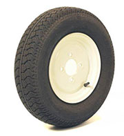 Wheel: 145x10 4ply 4x4" pcd O/S
