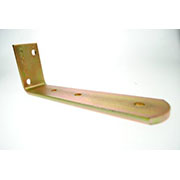 Single Mudguard Bracket: Plated
