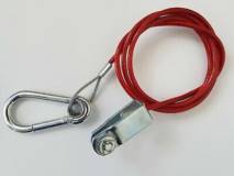 Breakaway Cable with Clevis: 1m x 3mm