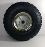 260mm Pneumatic Wheel - Steel Rim - 20mm Bore