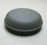 76mm Grey Plastic Hub Cap