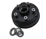 Peak Brake Drum: 250 x 40 - 5 stud 6.5" PCD